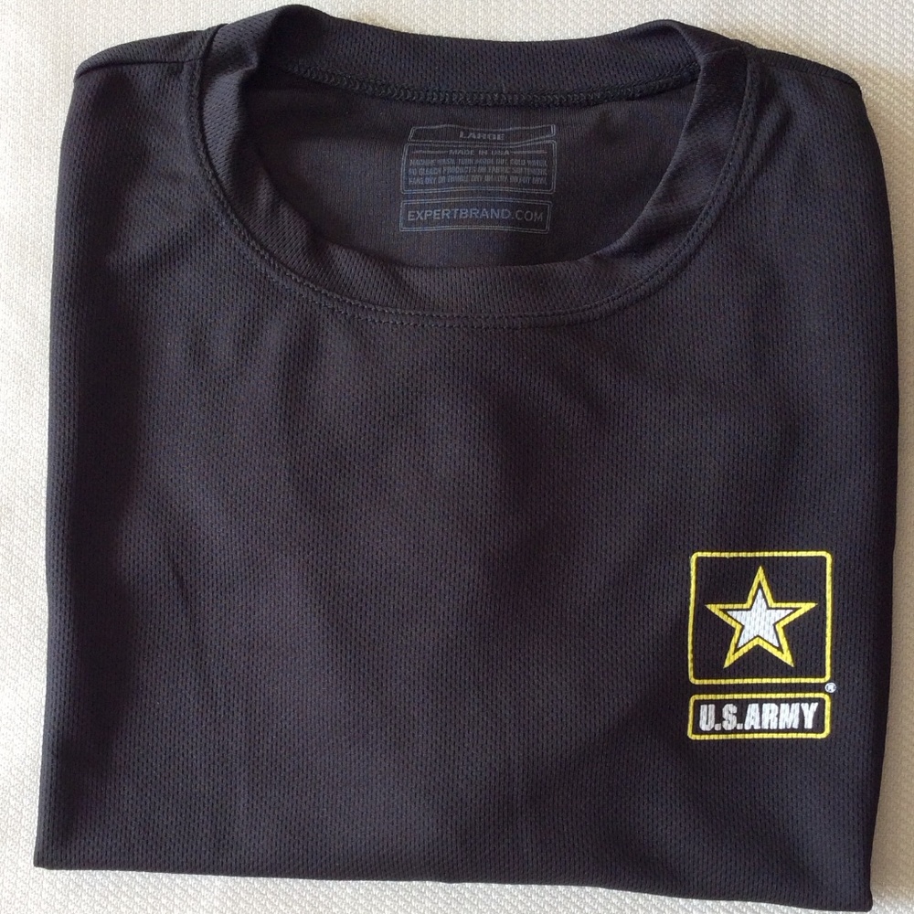 U.S. Army Black T-Shirt | Size Large | Never Worn | Made in the USA